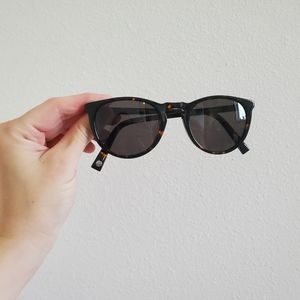 Warby Parker Haskell Sunglasses Whiskey Tortoise